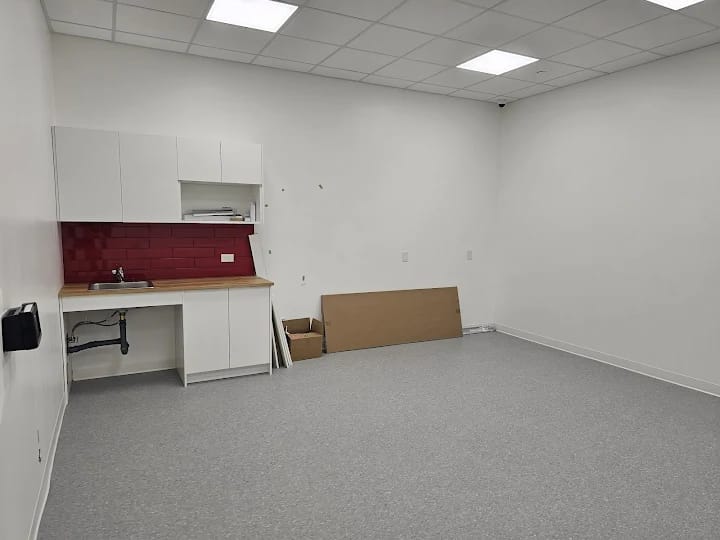 Office post-renovation clean